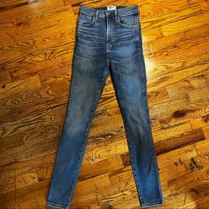 AGOLDE Pinch Waist Ultra High Rise Jean Size 25